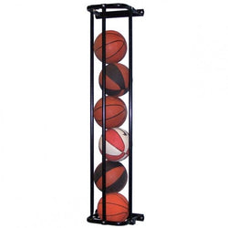 Jaypro Sports Ball Rack - Wall Mounted - StackMaste-Single - 8 Basketballs (PE-140)