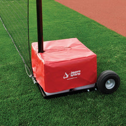 Jaypro Sports Field Net System - Portable Base Cover- Field Pro Net System - Red (PFN-BCVR)