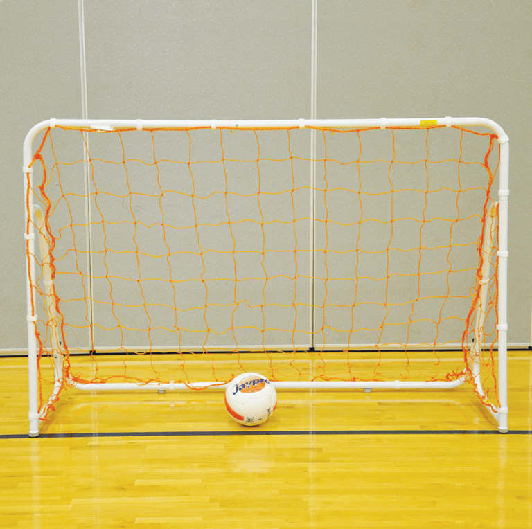 Jaypro Sports Soccer Goal - Portable Short - Sided Soccer Goal - Replacement Net, Orange - 5' H x 10' W x 34' D (PSS - 510N) - SchoolOutlet