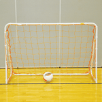 Jaypro Sports Soccer Goal - Portable Short - Sided Soccer Goal - Replacement Net, Orange - 5' H x 10' W x 34' D (PSS - 510N) - SchoolOutlet