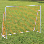 Jaypro Sports Soccer Goal - Portable Short - Sided Soccer Goal - Replacement Net, Orange - 6' H x 12' W x 31' D (PSS - 612N) - SchoolOutlet