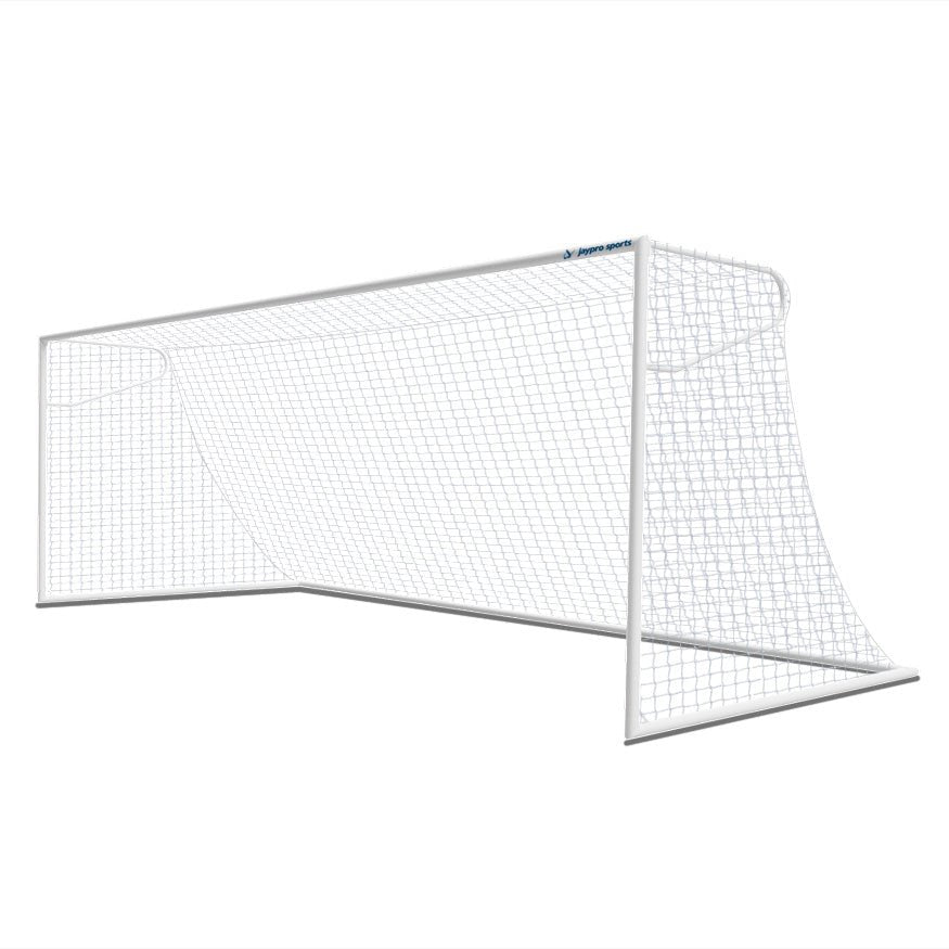 Jaypro Sports Soccer Goal - Nova Club Round Goal - 8' H x 24' W x 4' B x 9' D (RCG - 24S) - SchoolOutlet