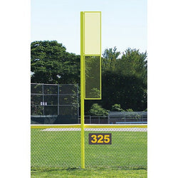 Jaypro Sports Foul Poles - Collegiate , 15' H - Softball -Semi Permanent - Set of 2 (SBCFP-15-XX)