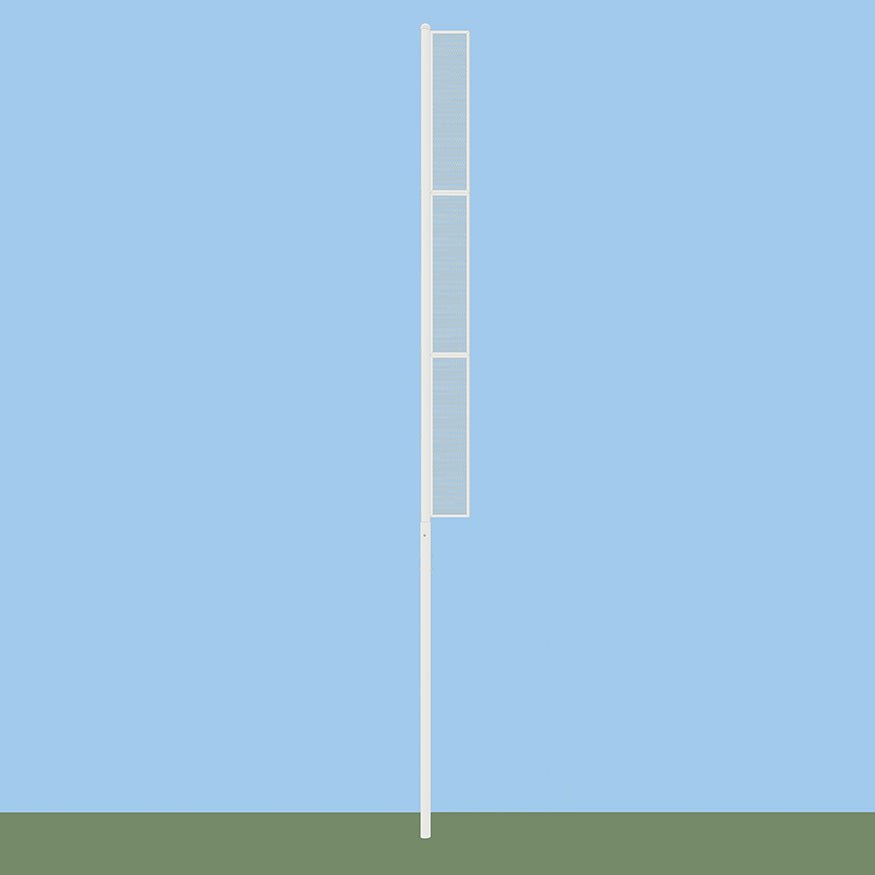 Jaypro Sports Foul Poles - Collegiate , 30' H - Softball - Semi Permanent - Set of 2 (SBCFP - 30 - XX) - SchoolOutlet