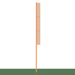 Jaypro Sports Foul Poles - Collegiate , 30' H - Softball - Semi Permanent - Set of 2 (SBCFP - 30 - XX) - SchoolOutlet
