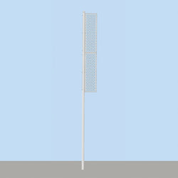 Jaypro Sports Foul Poles - Professional, 20' H - Softball -Semi Permanent (SBFP-200-XX)