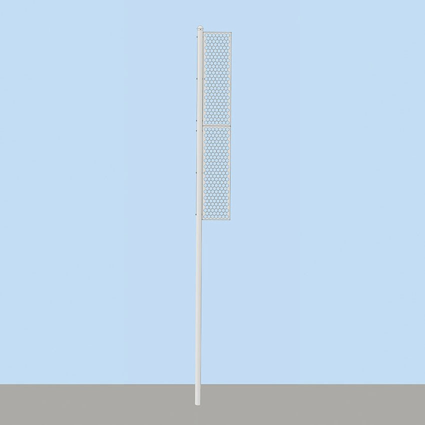 Jaypro Sports Foul Poles - Professional, 20' H - Softball - Semi Permanent (SBFP - 200 - XX) - SchoolOutlet
