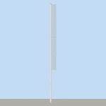 Jaypro Sports Foul Poles - Professional, 30' H - Softball - Semi Permanent (SBFP - 30 - XX) - SchoolOutlet