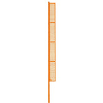 Jaypro Sports Foul Poles - Professional, 30' H - Softball - Semi Permanent (SBFP - 30 - XX) - SchoolOutlet