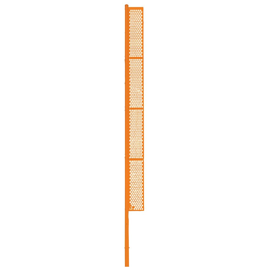 Jaypro Sports Foul Poles - Professional, 30' H - Softball - Semi Permanent (SBFP - 30 - XX) - SchoolOutlet