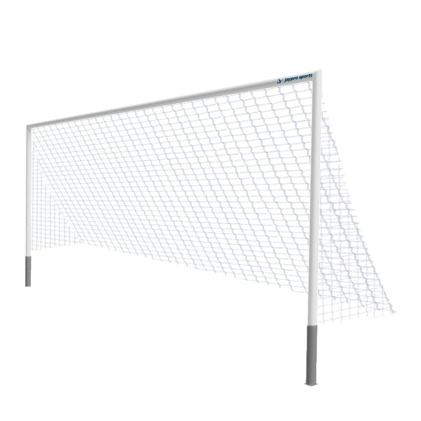 Jaypro Sports Soccer Goal - Round Goal - 8' H x 24' W x 4' B x 10' D, NFHS, NCAA Compliant (SGP - 220) - SchoolOutlet