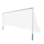 Jaypro Sports Soccer Goal - Round Goal - 8' H x 24' W x 4' B x 10' D, NFHS, NCAA Compliant (SGP - 220) - SchoolOutlet