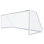 Jaypro Sports Soccer Goal - Classic Official Round Goal - 8' H x 24' W x 4' B x 10' D, NFHS, NCAA, FIFA Compliant (SGP - 400) - SchoolOutlet