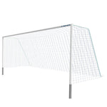 Jaypro Sports Soccer Goal - Classic Official Round Goal - Semi - Permanent with Standard Backstays - 8' H x 24' W x 4' B x 10' D - Set of - 2 (SGP - 440) - SchoolOutlet