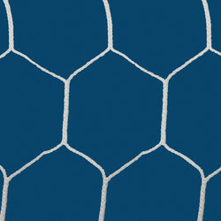 Jaypro Sports Soccer Goal- Replacement Nets, Official Soccer Nets - Hexagon Mesh - 8' H x 24' W x 6' D x 6' B - Set of 2 (SGP-550N)