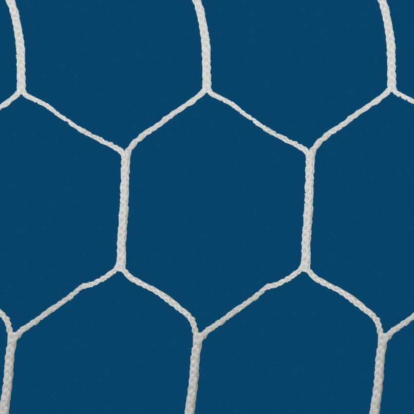 Jaypro Sports Soccer Goal - Replacement Nets, Official Soccer Nets - Hexagon Mesh - 8' H x 24' W x 6' D x 6' B - Set of 2 (SGP - 550N) - SchoolOutlet