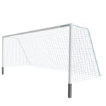 Jaypro Sports Soccer Goal - Classic Official Square with Galvanized Steel backstay Soccer Goals - Set of 2 (SGP - 730) - SchoolOutlet