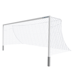 Jaypro Sports Soccer Goal - Classic Official Semi - Permanent Soccer Goals with European Backstays - Set of 2 (SGP - 730EB) - SchoolOutlet