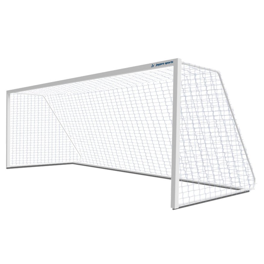 Jaypro Sports Soccer Goal - Classic Official Square Soccer Goal - Set of 2 (SGP - 760) - SchoolOutlet