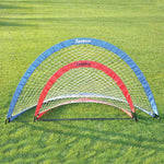 Jaypro Sports Soccer Goal - Pop - Up Trainers with Bag, Red - 2.5' H x 4' W x 2.5' D - Set of 2 (SGPU4830R) - SchoolOutlet