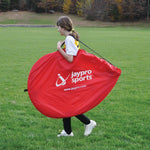 Jaypro Sports Soccer Goal - Pop - Up Trainers with Bag, Red - 2.5' H x 4' W x 2.5' D - Set of 2 (SGPU4830R) - SchoolOutlet