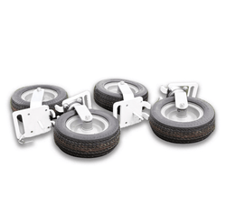 Jaypro Sports Soccer Goal- 
Swivel Wheel Kit - Nova Soccer Goal (SGSWK)