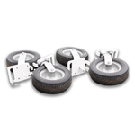 Jaypro Sports Soccer Goal - Swivel Wheel Kit - Nova Soccer Goal (SGSWK) - SchoolOutlet