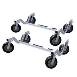 Jaypro Sports Soccer Goal- 
Carry Cart with Swivel Wheels - Set of 2 (SGT-24)