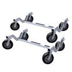 Jaypro Sports Soccer Goal - Carry Cart with Swivel Wheels - Set of 2 (SGT - 24) - SchoolOutlet