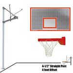Jaypro Basketball System - Straight Post (4.5