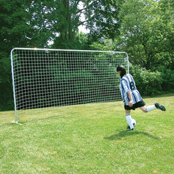 Jaypro Sports Soccer Goal - All-Purpose Soccer Goal - 7' 6" H x 18' W (STG-718)