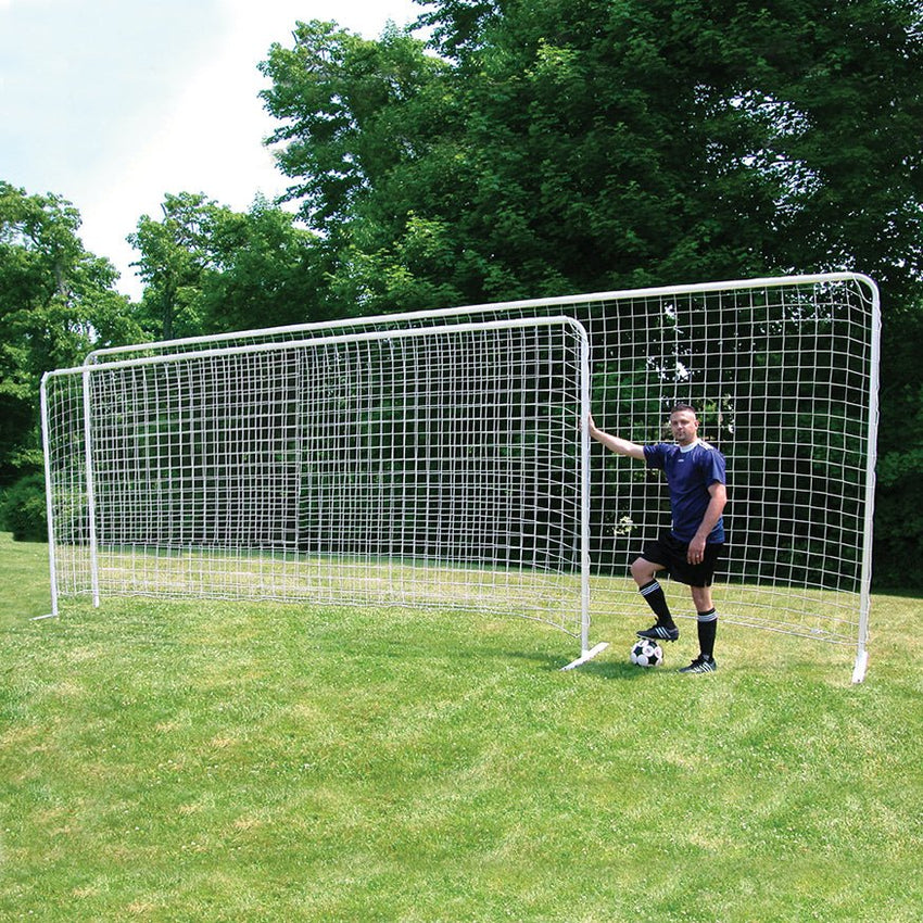 Jaypro Sports Soccer Goal - All - Purpose Soccer Goal - 7' 6" H x 18' W (STG - 718) - SchoolOutlet