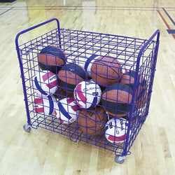 Jaypro Sports Ball Cart - The Original ToteMaster, 25 Ball - Royal Blue (TE-2)