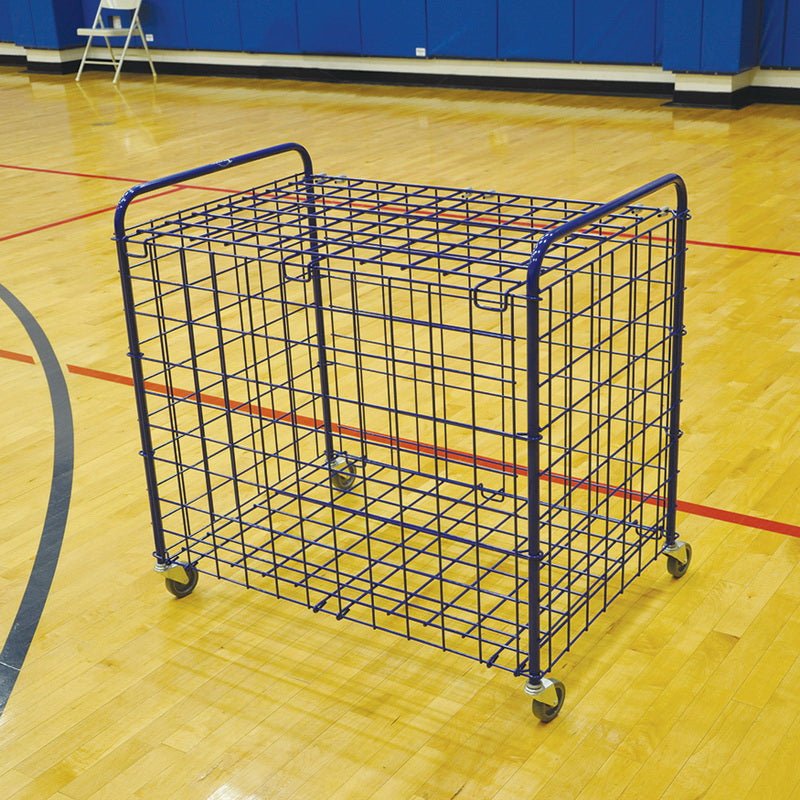 Jaypro Sports Ball Cart - The Original ToteMaster, 25 Ball - Royal Blue (TE - 2) - SchoolOutlet