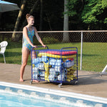 Jaypro Sports Ball Cart - The Original ToteMaster, 25 Ball - Royal Blue (TE - 2) - SchoolOutlet