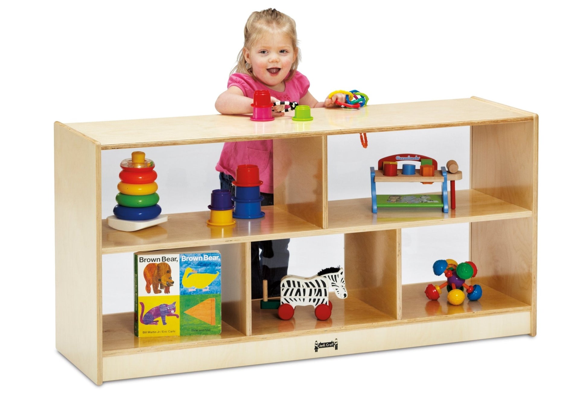 Jonti - Craft Toddler Single Mobile Storage Unit - 15" Deep - SchoolOutlet