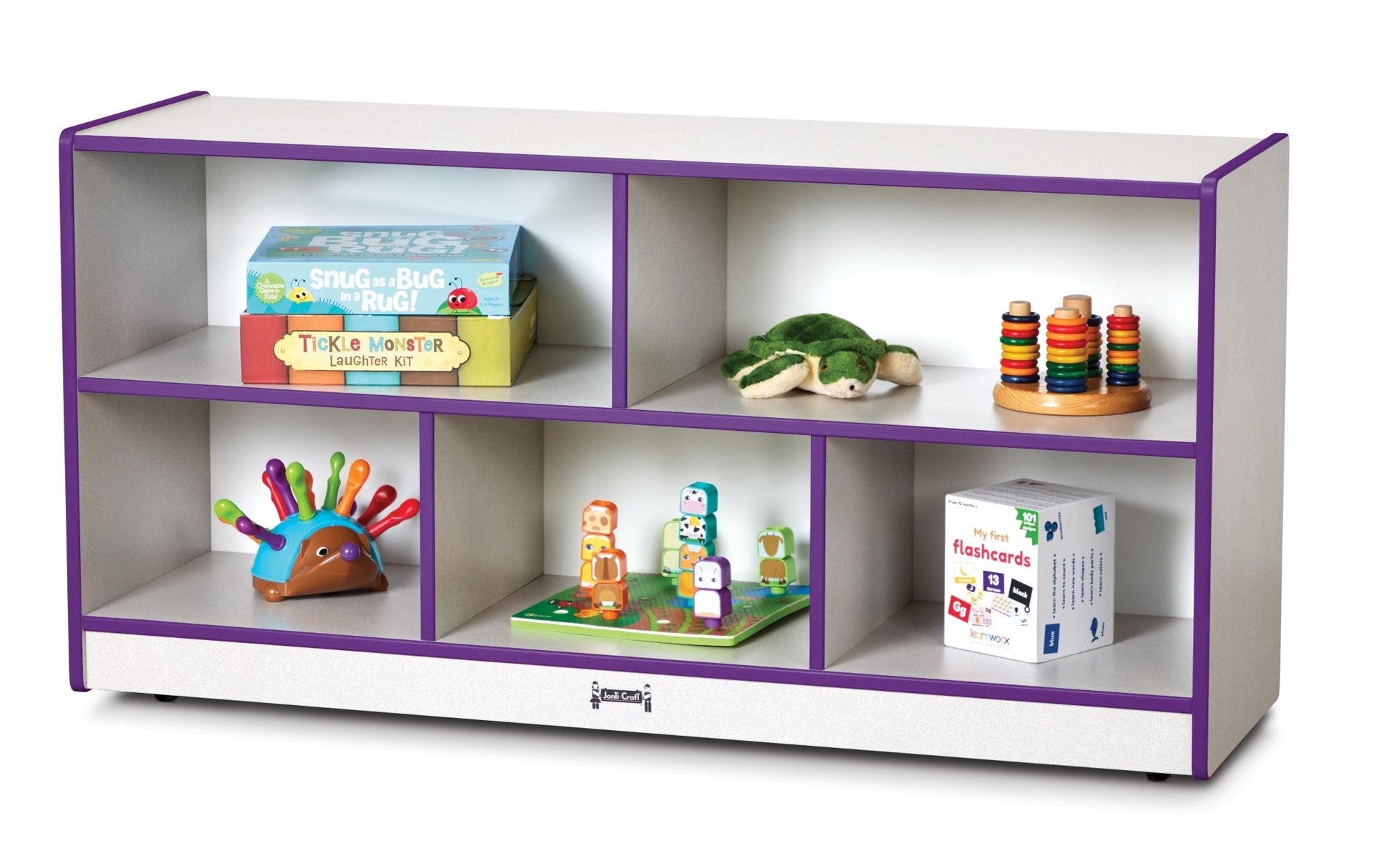 Rainbow Accents Toddler Single Mobile Storage Unit - SchoolOutlet