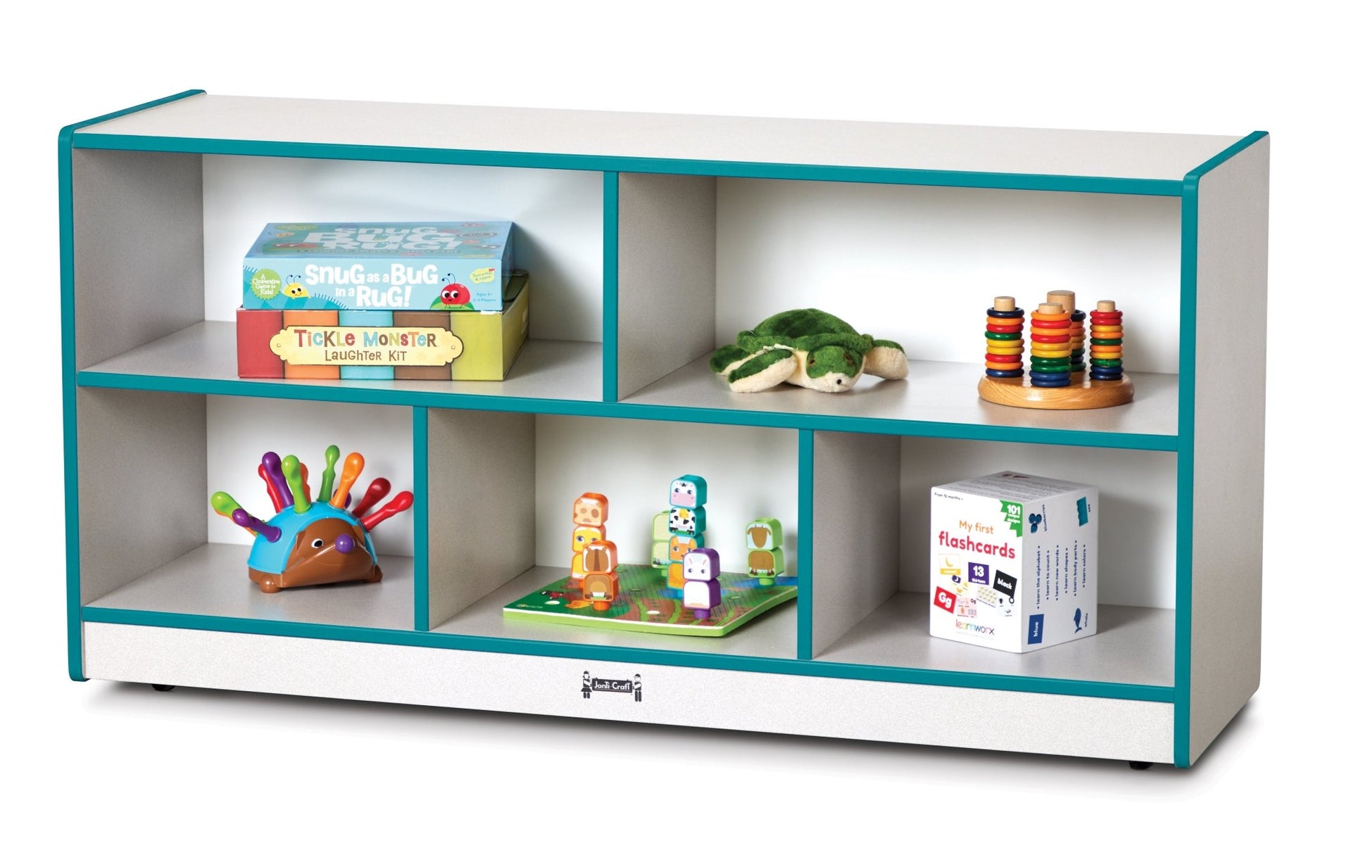Rainbow Accents Toddler Single Mobile Storage Unit - SchoolOutlet