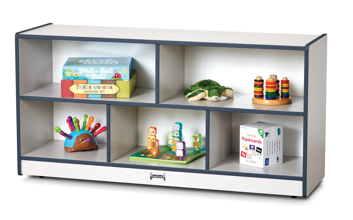 Rainbow Accents Toddler Single Mobile Storage Unit - SchoolOutlet