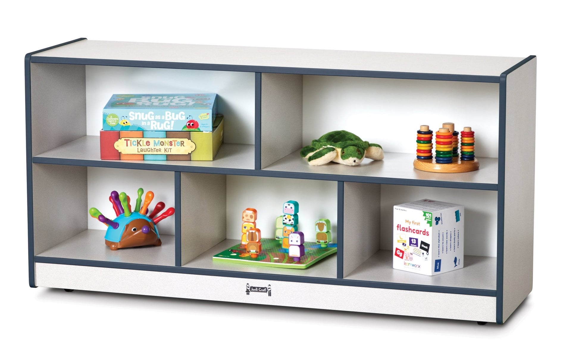Rainbow Accents Toddler Single Mobile Storage Unit - SchoolOutlet