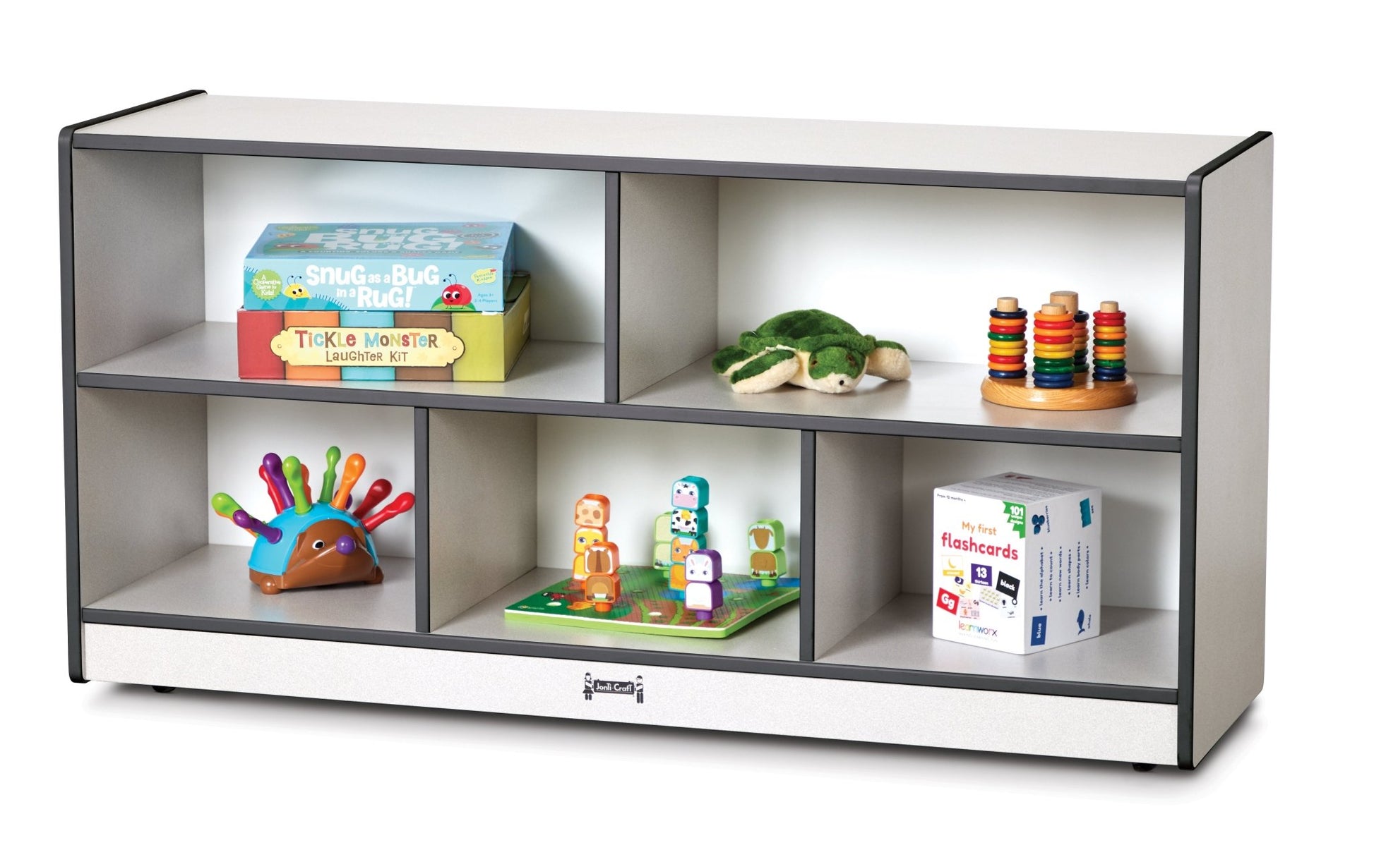 Rainbow Accents Toddler Single Mobile Storage Unit - SchoolOutlet