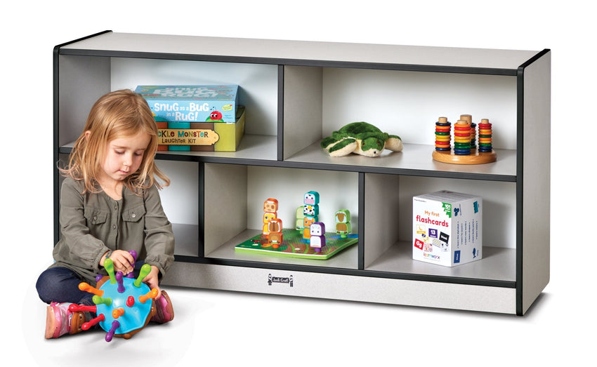 Rainbow Accents Toddler Single Mobile Storage Unit - SchoolOutlet