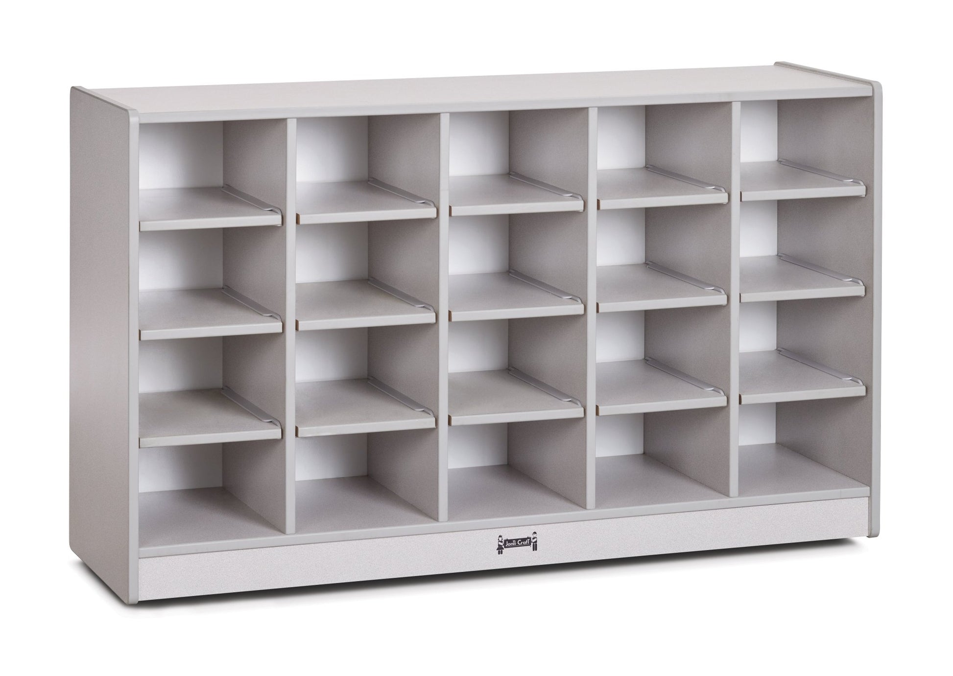 Rainbow Accents 20 Cubbie - Tray Mobile Storage - without Trays - SchoolOutlet