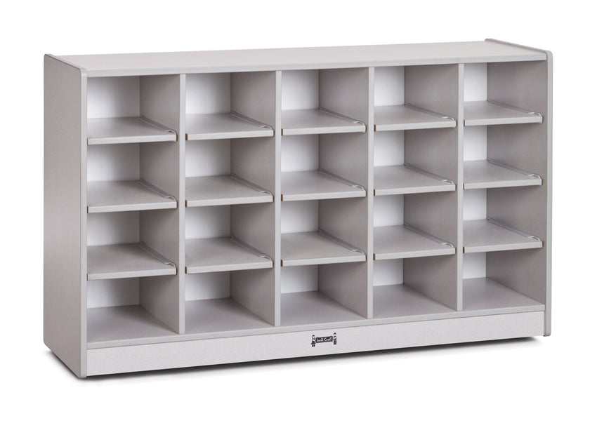 Rainbow Accents 20 Cubbie - Tray Mobile Storage - without Trays - SchoolOutlet
