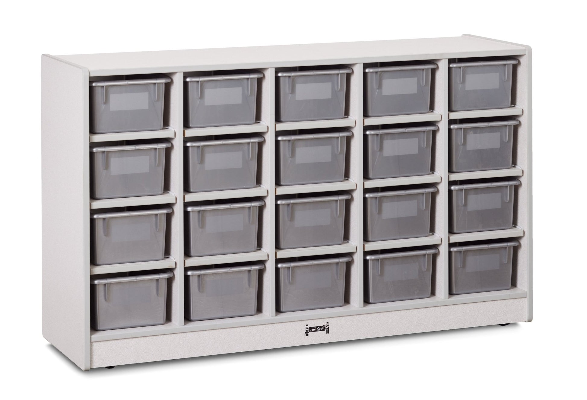 Rainbow Accents 20 Cubbie - Tray Mobile Storage - with Trays - SchoolOutlet