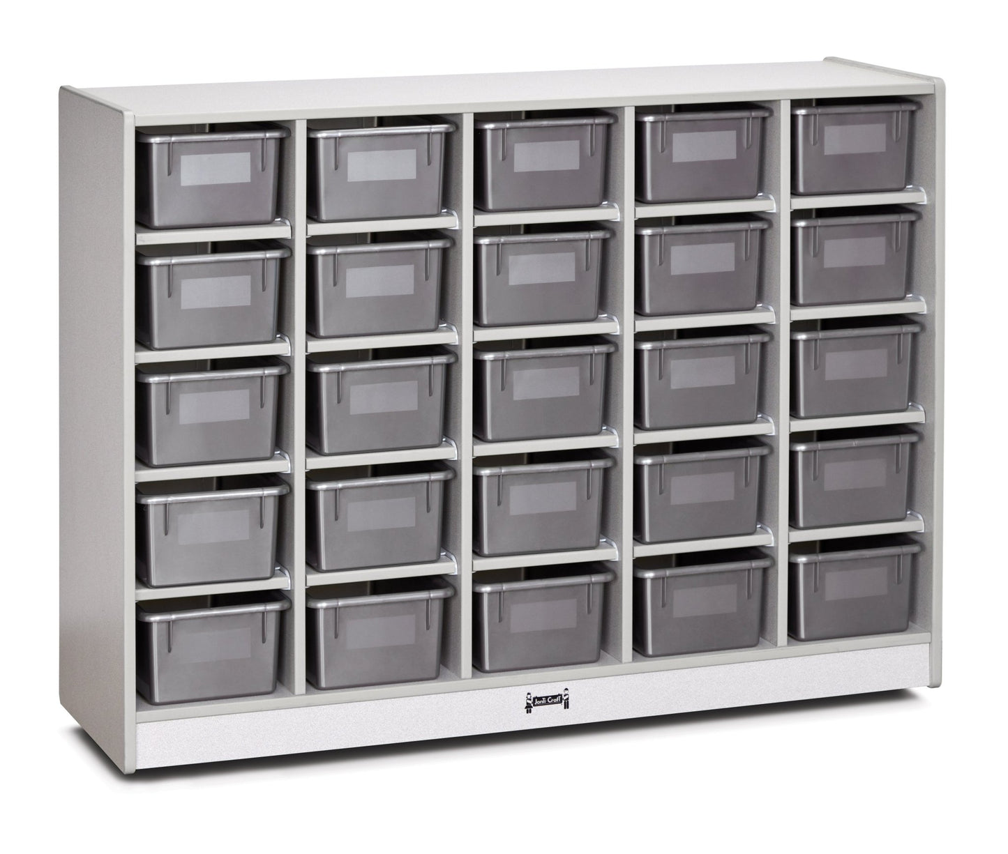 Rainbow Accents 25 Cubbie - Tray Mobile Storage - with Trays - SchoolOutlet