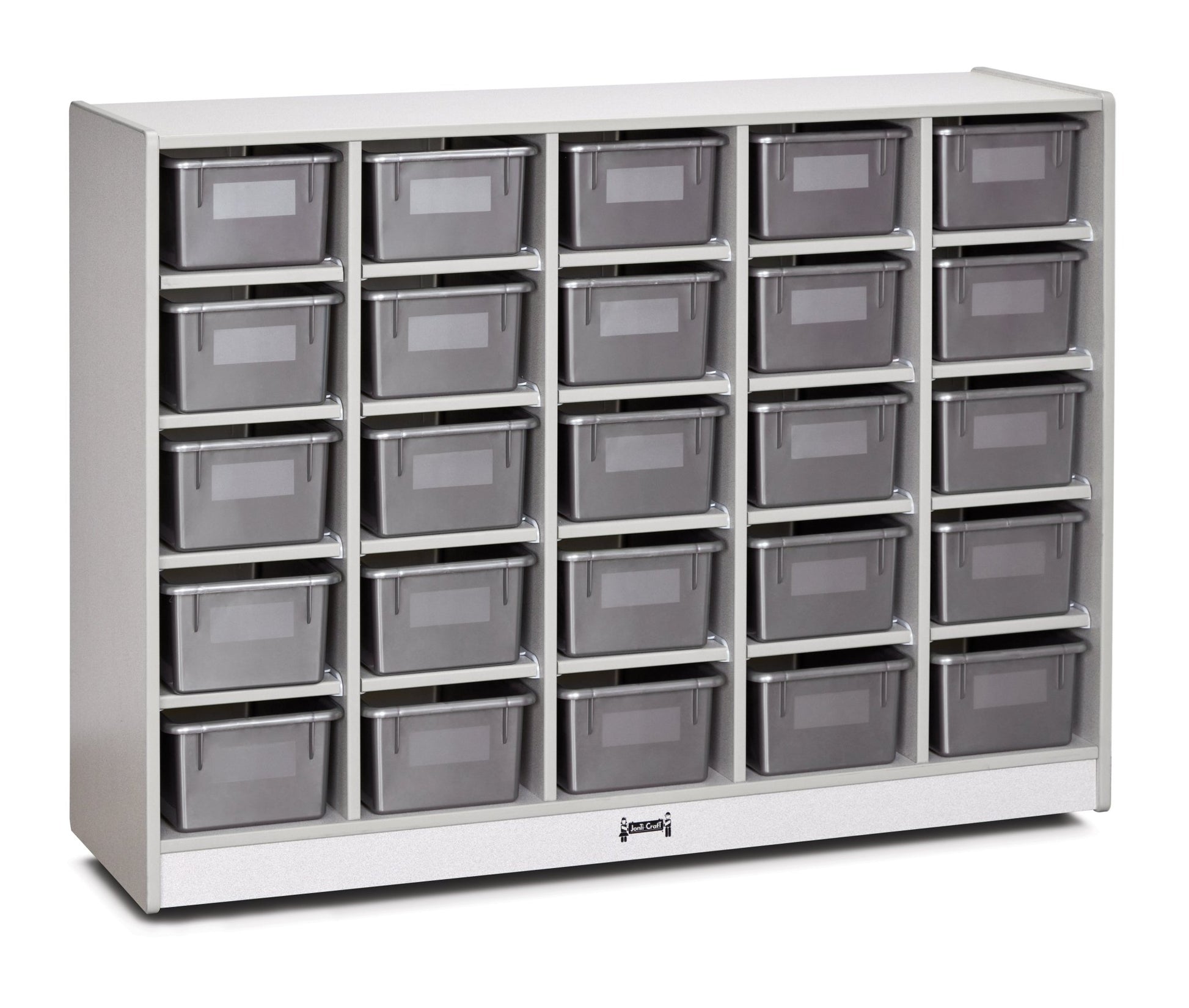 Rainbow Accents 25 Cubbie - Tray Mobile Storage - with Trays - SchoolOutlet