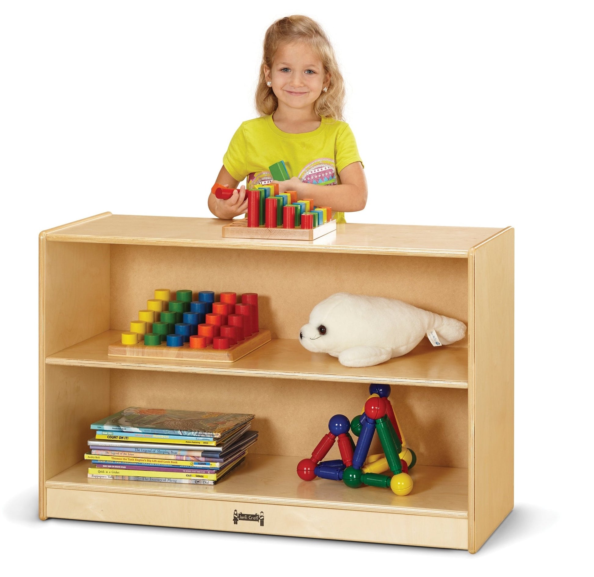Jonti - Craft Short Fixed Straight - Shelf Bookcase - SchoolOutlet