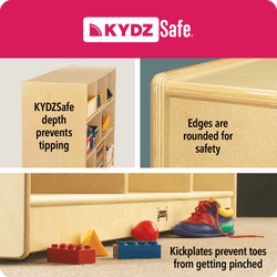 Jonti-Craft Fold-n-Lock Mat Storage