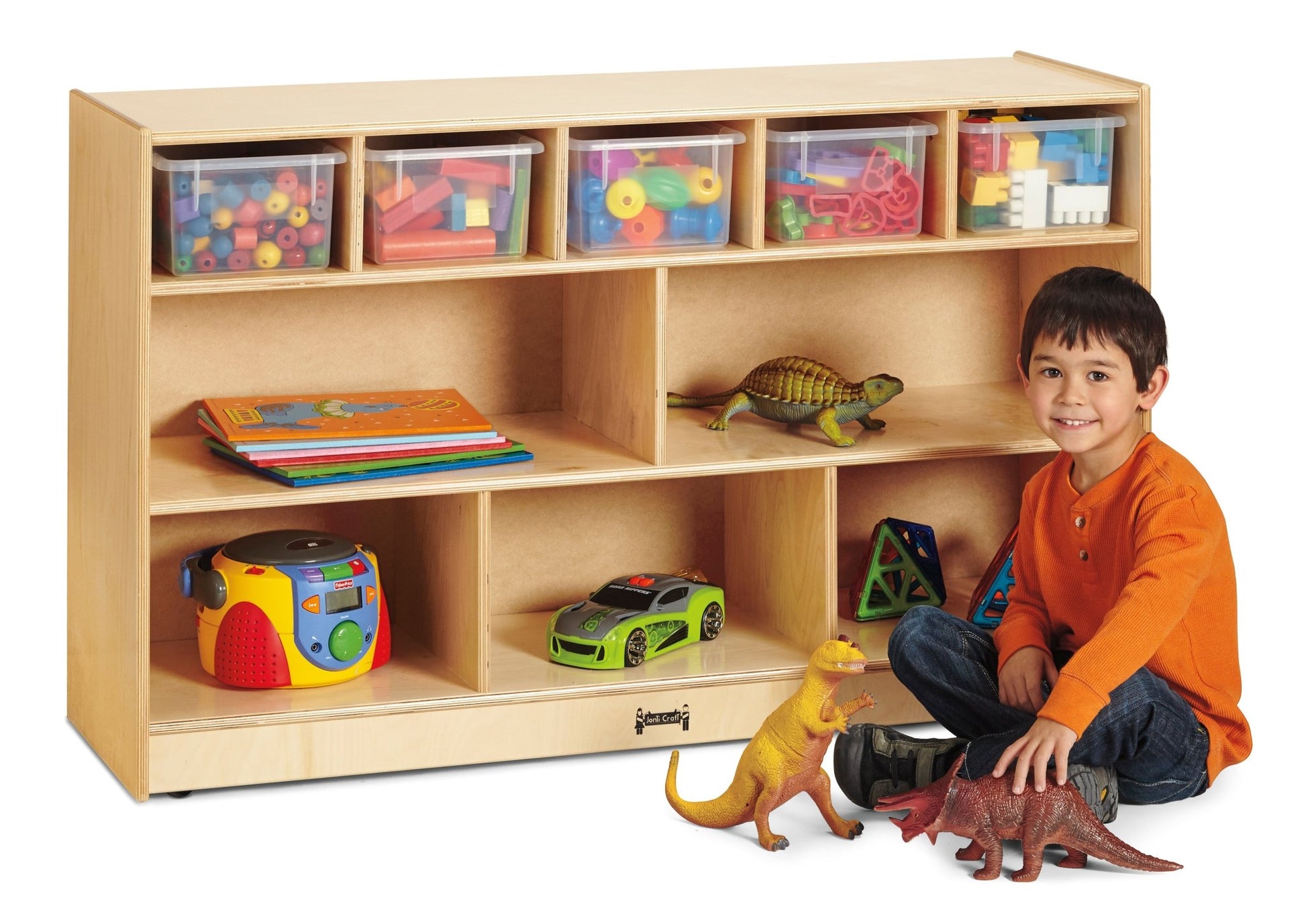 Jonti - Craft Low Combo Mobile Storage Unit - without Bins - SchoolOutlet